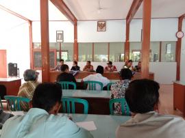 Rapat Pembentukan Panitia Pengisian BPD dan Perangkat Desa