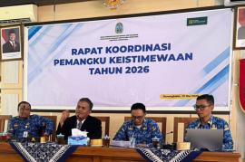 Kawal Dana Keistimewaan, Pamong Hadiri Rakor Pemangku Keistimewaan di DPMKP2KB Gunungkidul
